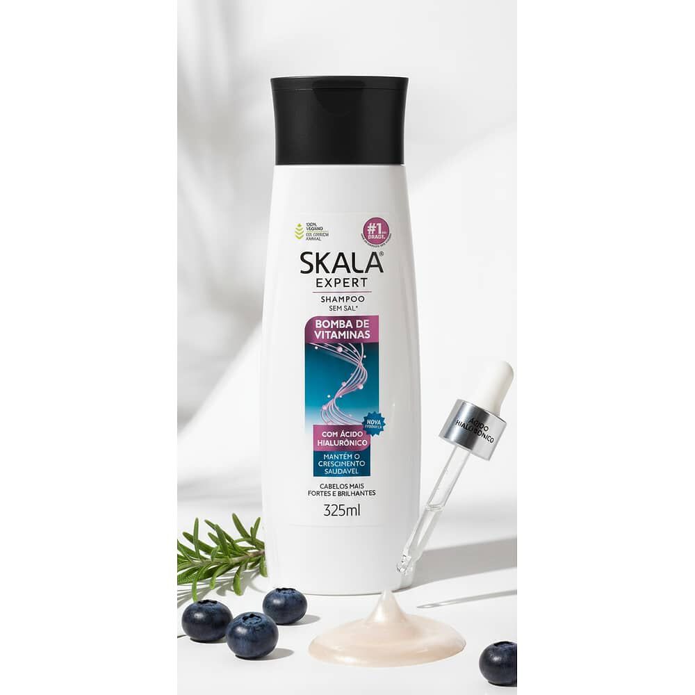 Shampoo Sin Sal Bomba De Vitaminas Skala 325ml image number 2.0