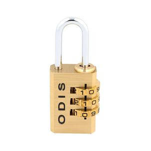 Candado Con Clave Odis 21mm 3 Diales Maleta Casillero