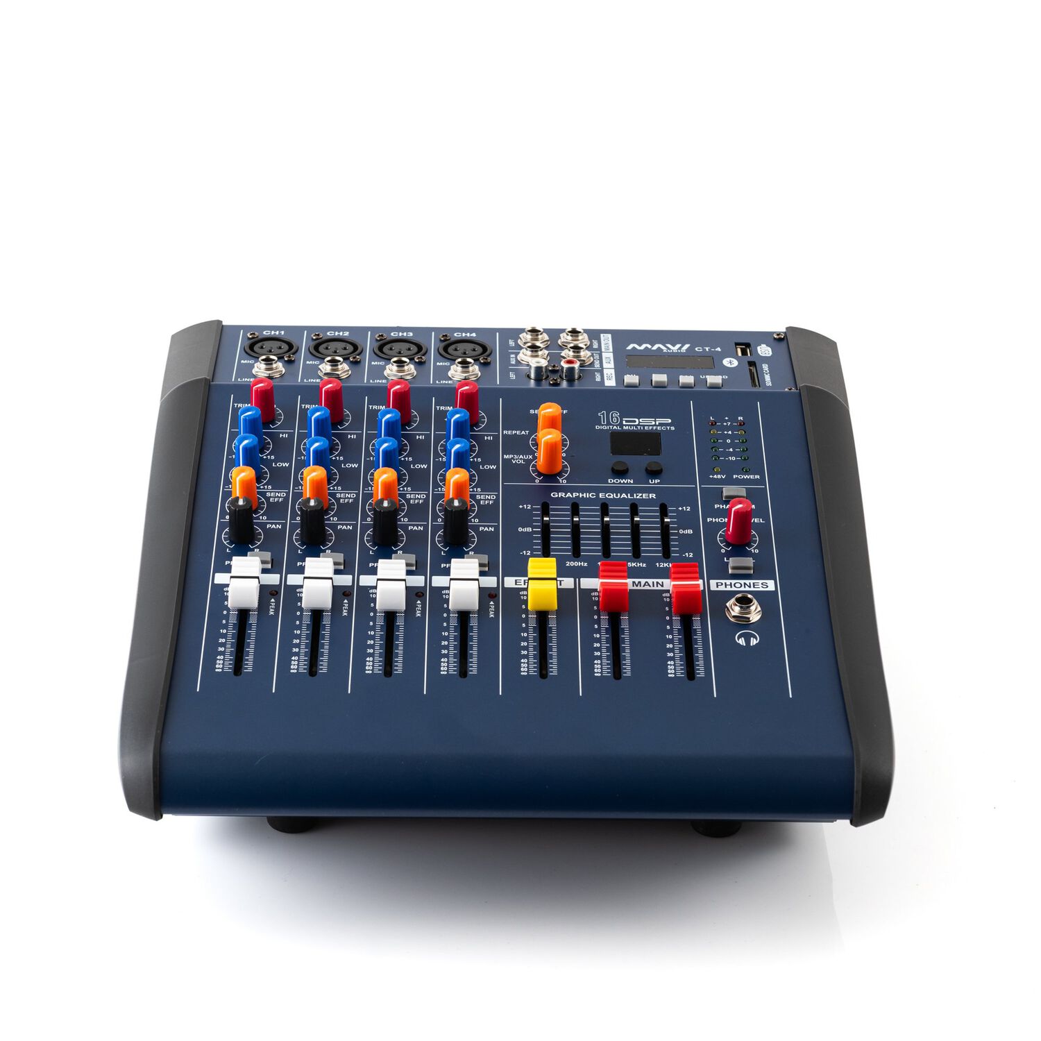 Consola Power Mixer Ct-4 Ch Mavi image number 0.0