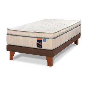 Cama Europea Flex M&aacute;ximo Cobre / 1.5 Plazas / Base Normal