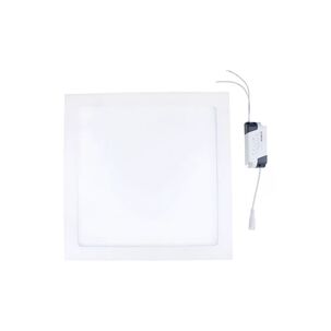 Foco Panel Led Plafon Sobrepuesto Cuadrado 24w Luz Blanca 28x28