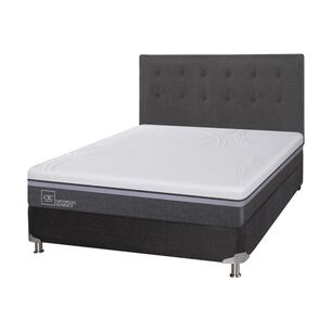Box Spring Cic Ortopedic / 2 Plazas / Base Normal  + Respaldo