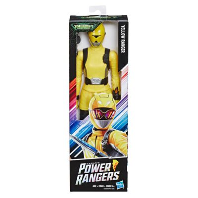 Figura De Acción Power Rangers Bmr Yellow Ranger