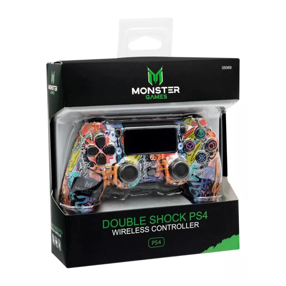 Joystick Control Inalambrico Pc Ps4 Grafiti image number 4.0