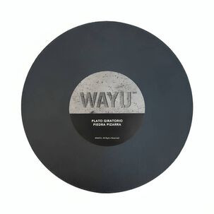 Plato Giratorio Piedra Pizarra Pizza Wayu