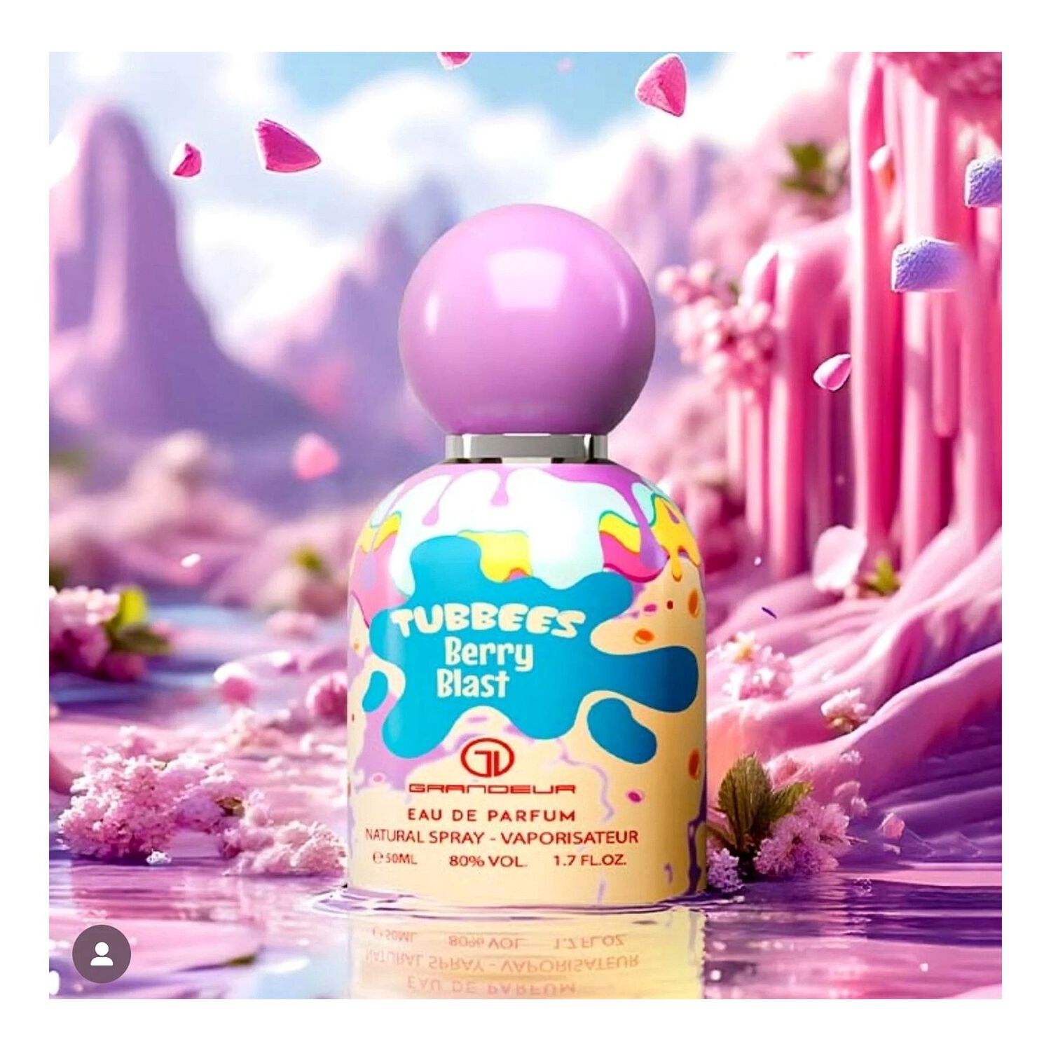 Grandeur Tubbees Berry Blast Edp 50ml image number 0.0
