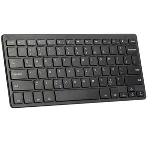 Mini Teclado Inal&aacute;mbrico Bluetooth Flat Keys Ultra Compacto