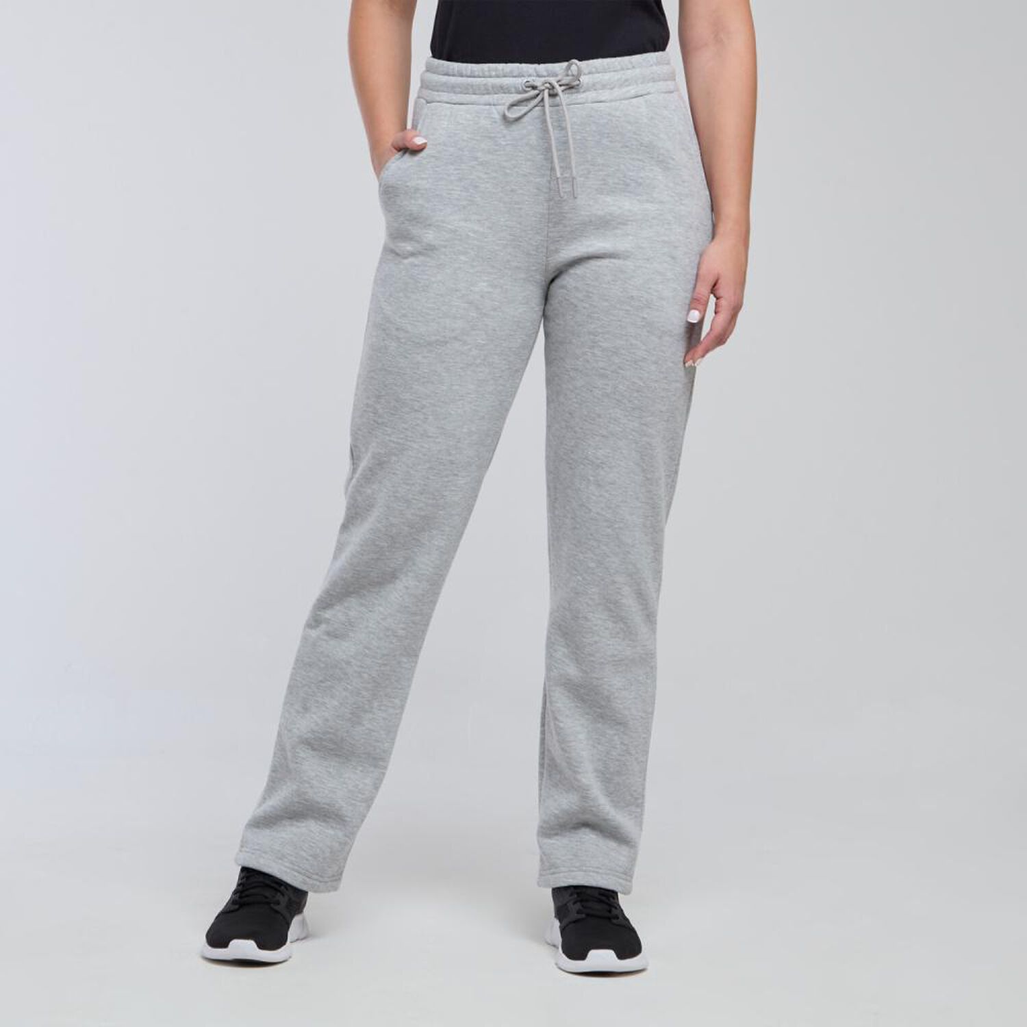 Pantal&oacute;n De Buzo Deportivo Slim Tiro Alto Regular Mujer Wetland image number 0.0