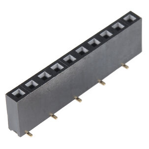 Pin Header Hembra Smt Para Xbee 10pin 2mm