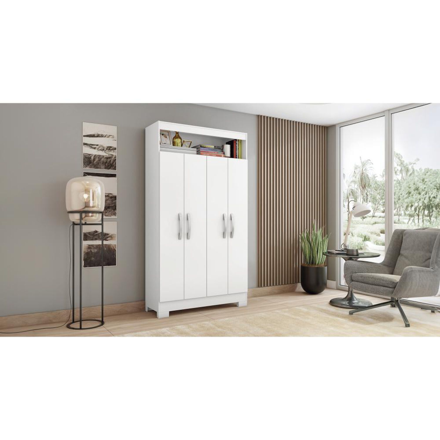 Cl&oacute;set Casaideal Multi 4040 Bl / 4 Puertas image number 3.0