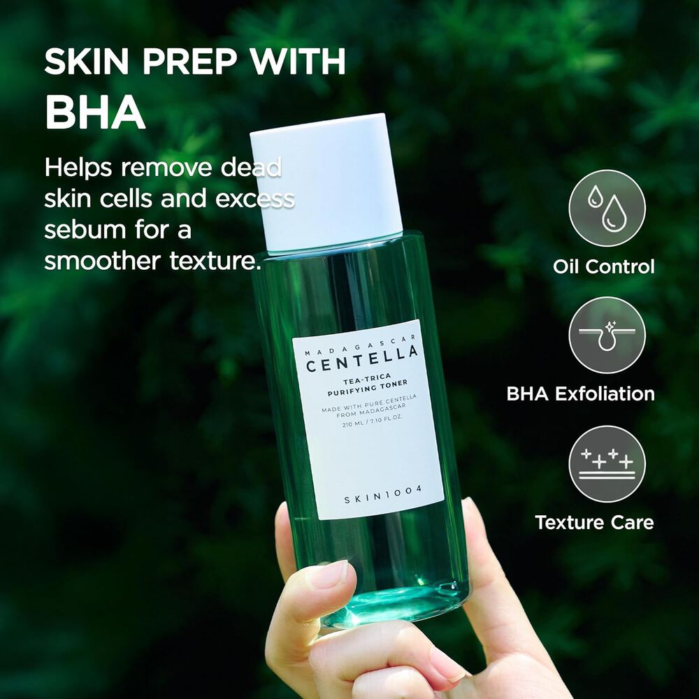 Madagascar Centella Tea-trica Purifying Toner (skin1004) - 210ml T&oacute;nico Anti Acn&eacute; &Aacute;rbol De T&eacute; + Centella Asi&aacute;tica image number 4.0