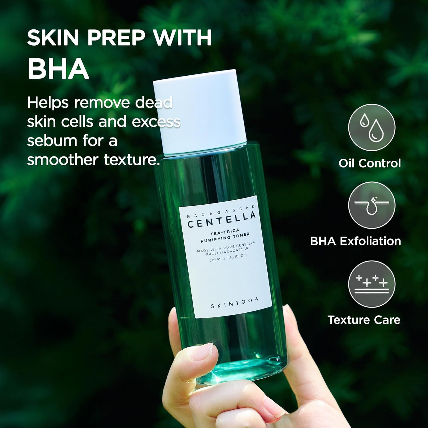 Madagascar Centella Tea-trica Purifying Toner (skin1004) - 210ml T&oacute;nico Anti Acn&eacute; &Aacute;rbol De T&eacute; + Centella Asi&aacute;tica image number 4.0