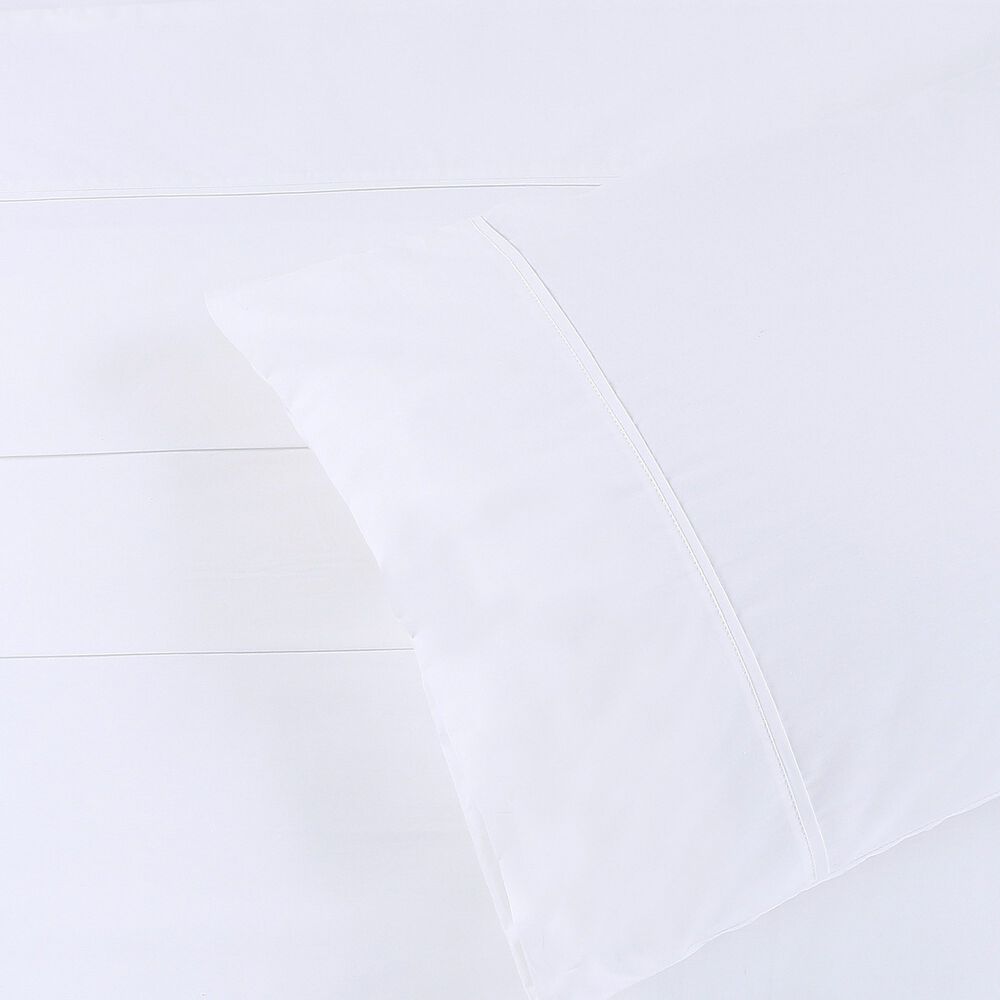 Sabana Andes 200 Hilos Blanco 2 Plazas image number 2.0