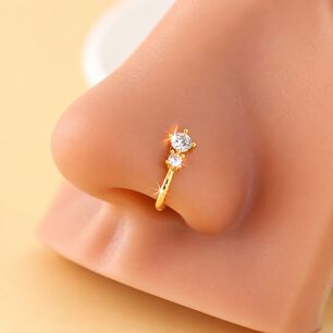 Aro Cuff Nariz Falso Sin Perforacion Elegante