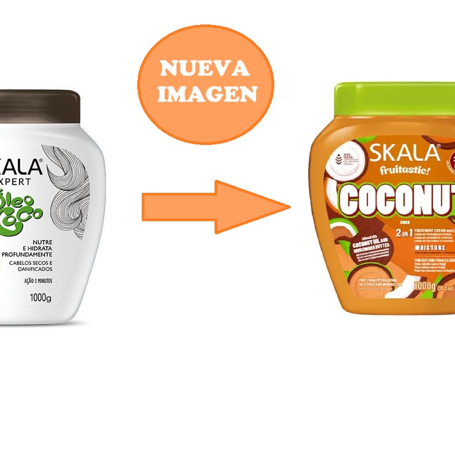 Mascara Aceite De Coco 1000 G Skala image number 1.0