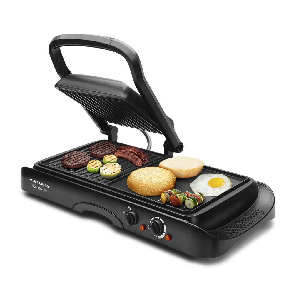 Parrilla Electrica 2 En 1 Multilaser 2000w Ce107 image number 0.0