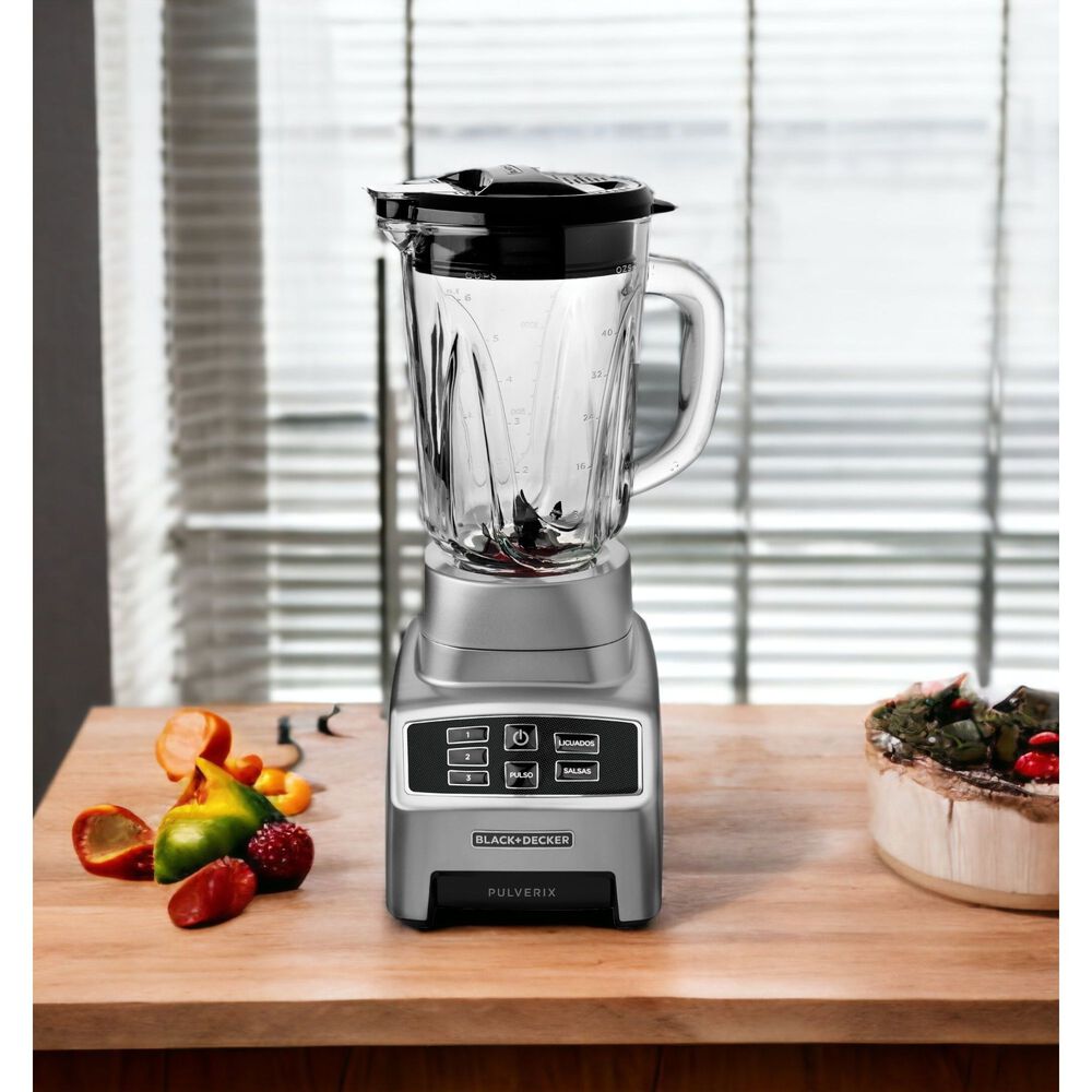 Licuadora Black + Decker Touch 700w Pulverix Pro Bl1840ms-cl image number 4.0