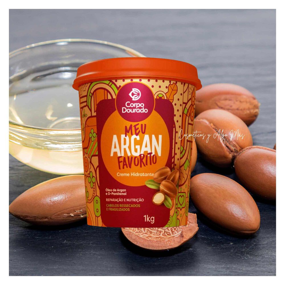 Crema Brasileña Para Reparar Cabellos Dañados Con Argan 1 Kg image number 1.0