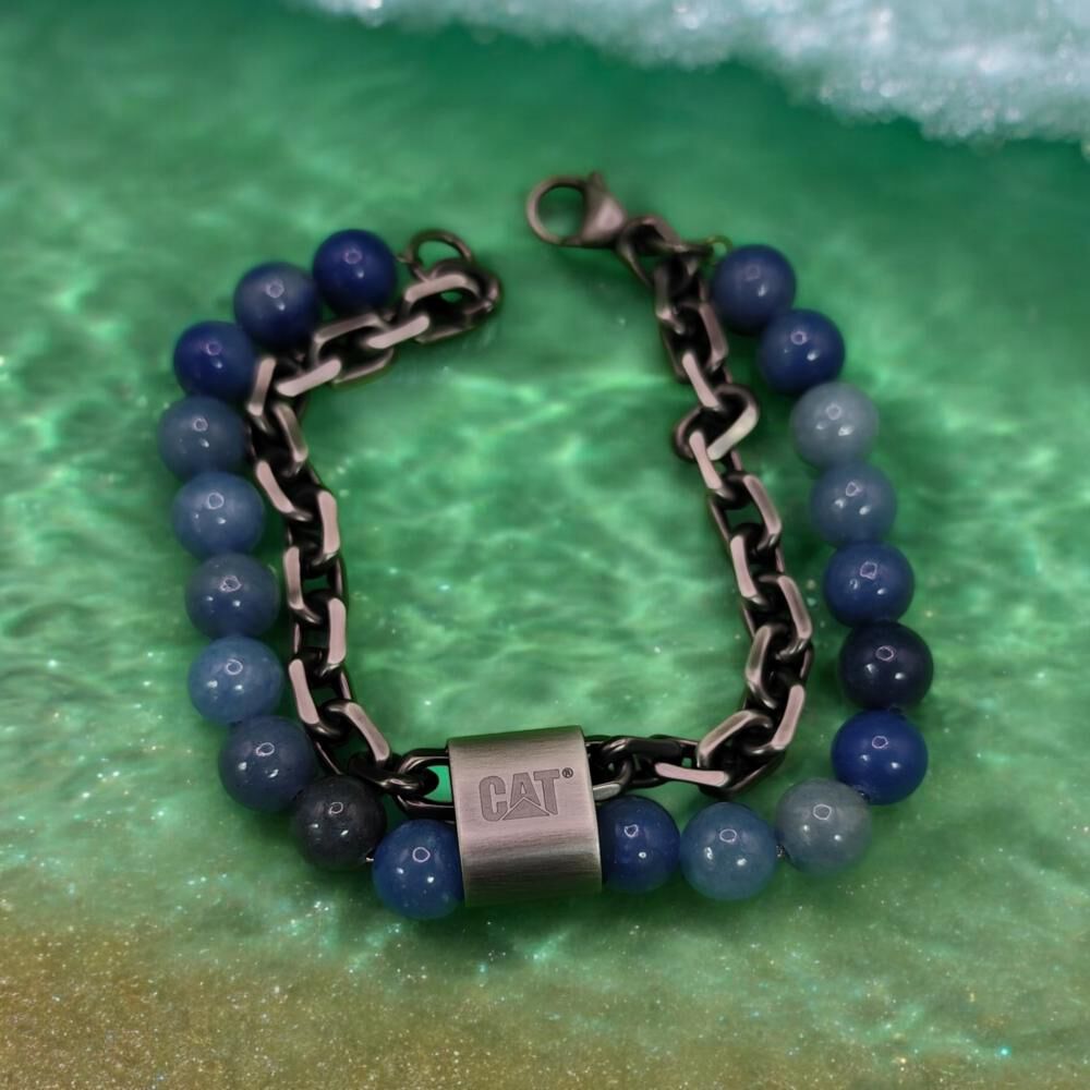 Pulsera De Hombre Cat J013b08126 Gris-azul image number 2.0