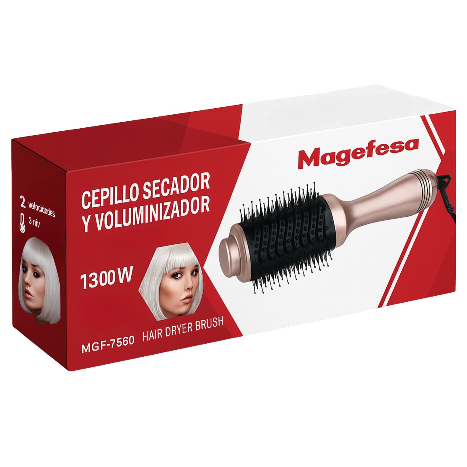 Cepillo Secador Y Voluminizador One Step Mgf-7560 image number 7.0
