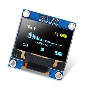 Display Oled De 128 X 64 Pixeles Controlable Por I2c