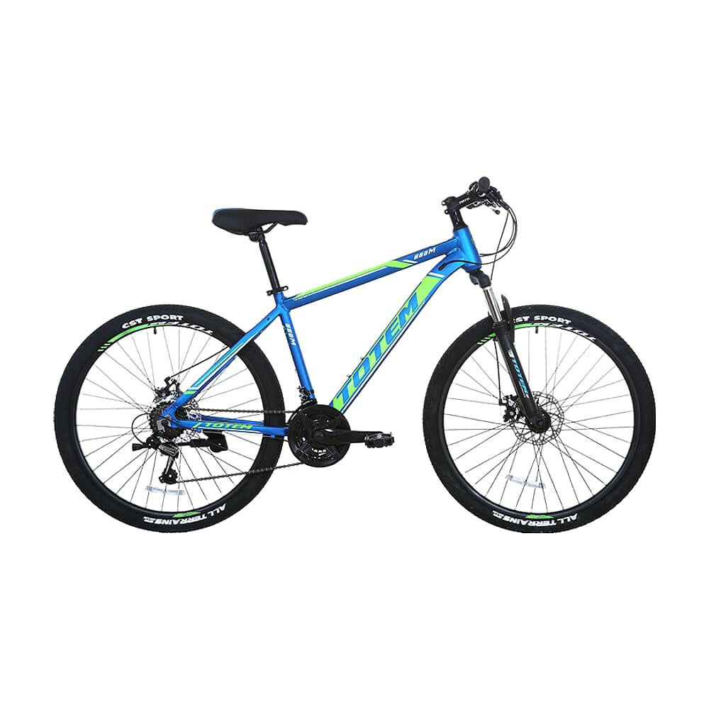 Bicicleta Totem Mtb Aro 26 Modelo Y660m Azul Verde image number 0.0