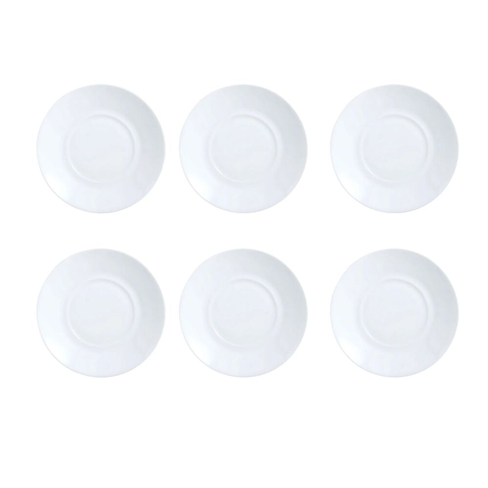 Set De 6 Platillos Redondo Opal 16 Cm Vidrio Resistente image number 0.0