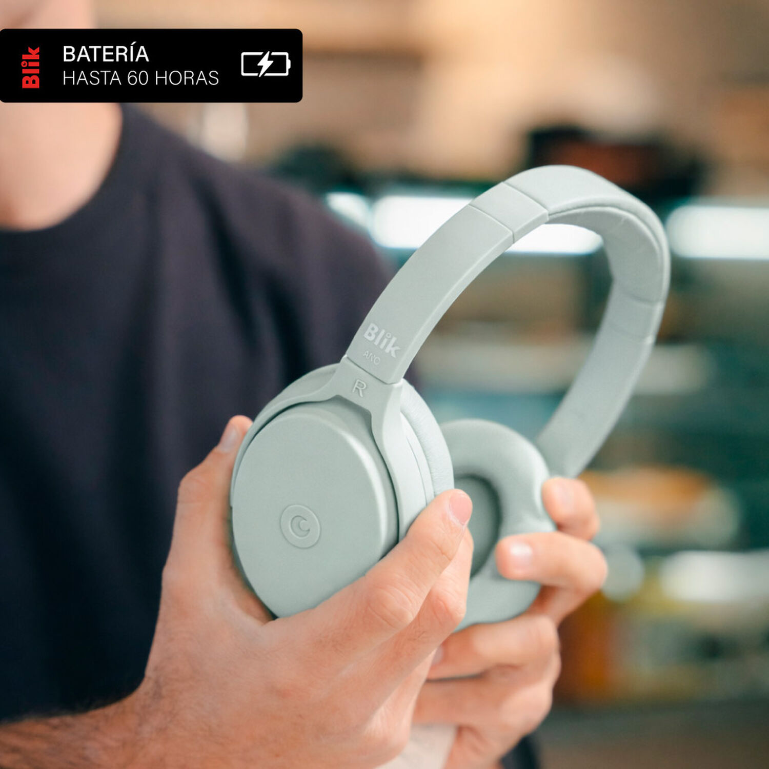 Aud&iacute;fonos Bluetooth Blik Neo-gre image number 4.0