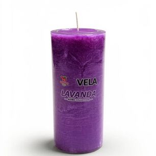 Vela Morada 15 X7 Cm