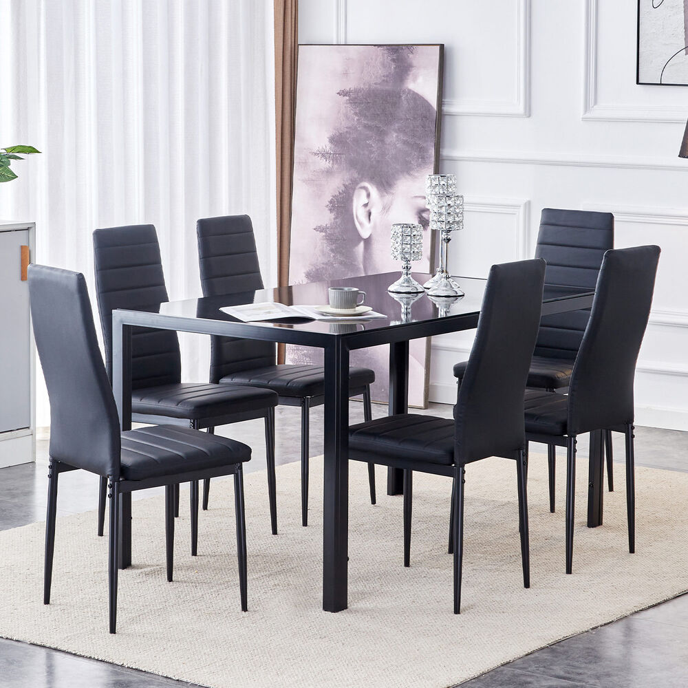 Pack 6 Silla De Comedor Boston Ii Negro image number 5.0