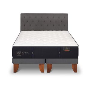 Cama Europea Cic Premium / King / Base Dividida + Respaldo