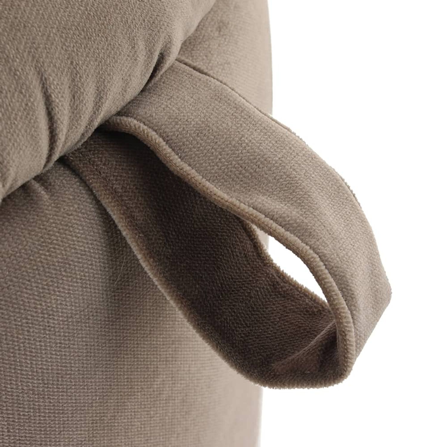 Pouf Ba&uacute;l Zoe Cafe Felpa 60x60x50 Cm image number 2.0