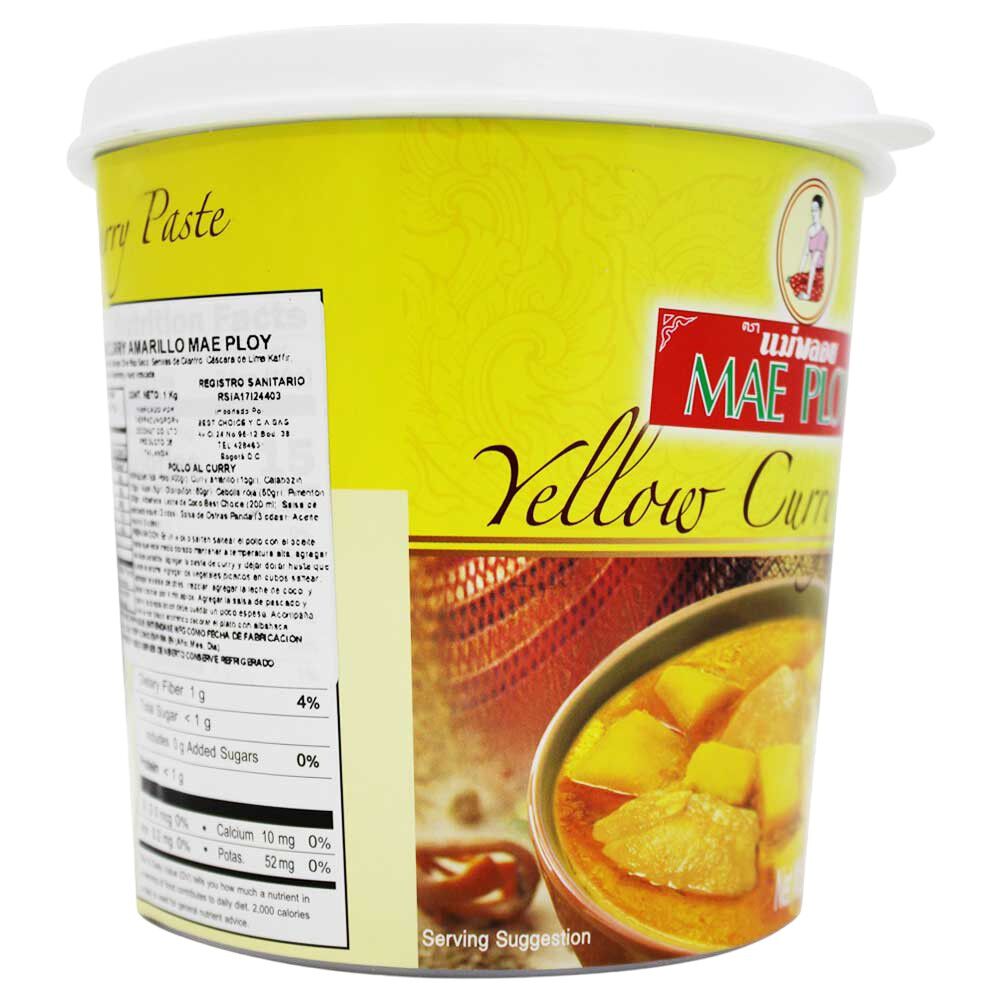 Pasta Curry Amarillo Mae Ploy 400g Tailandia image number 2.0