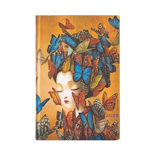 Agenda 2022 Madame Butterfly Mini T Blanda Semana A La Vista