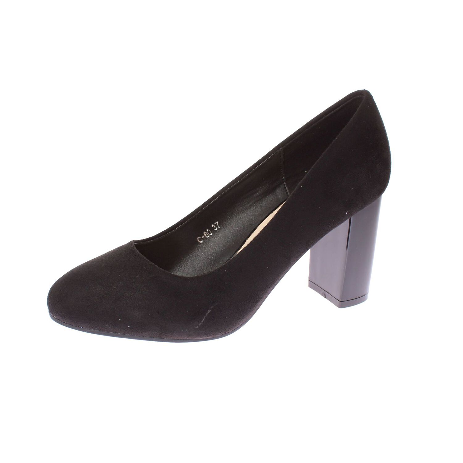 Zapato Taco Negro Cellina Art. 5c60black image number 0.0