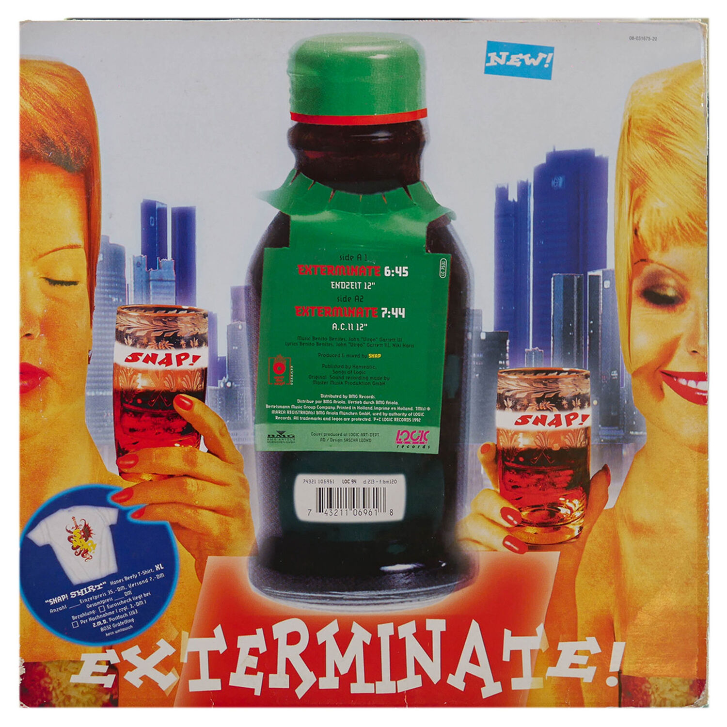 Snap - Exterminate! | 12" Maxi Single Usado image number 1.0