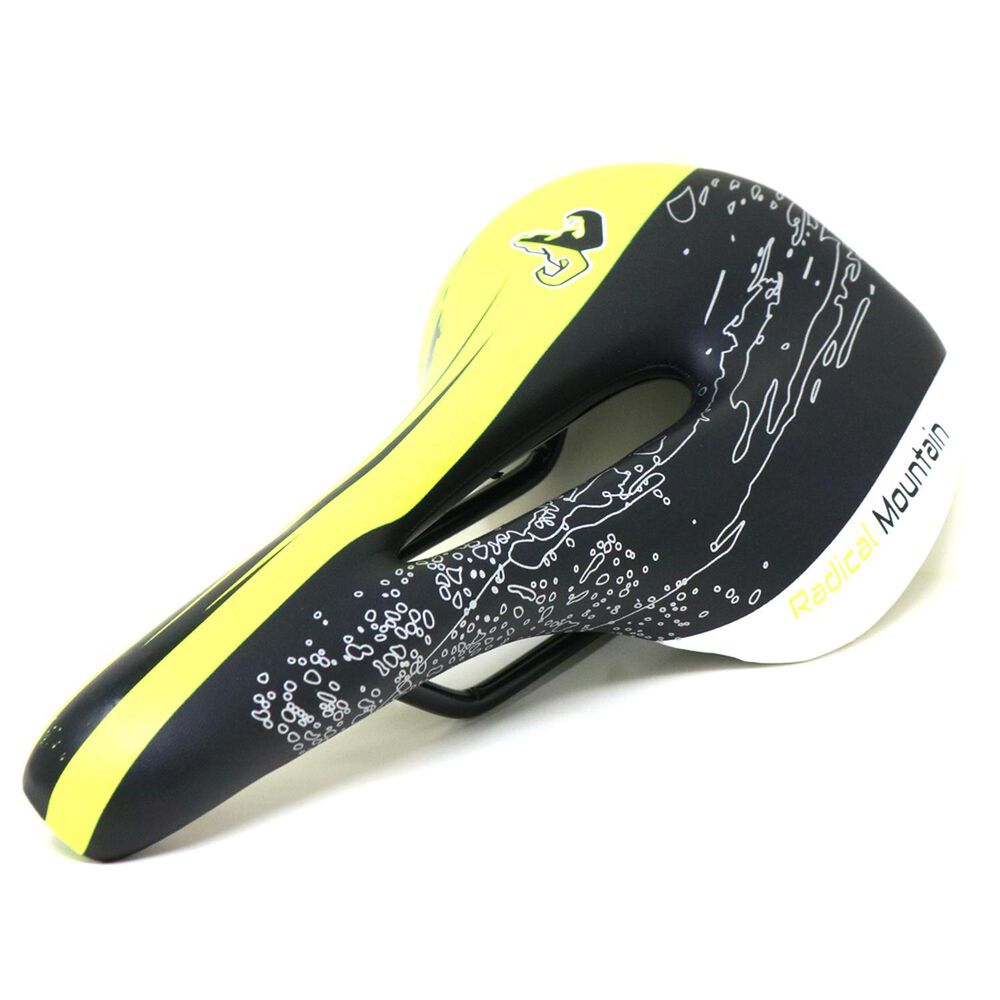 Asiento Mtb Negro/amarillo Prost Radical Mountain image number 0.0