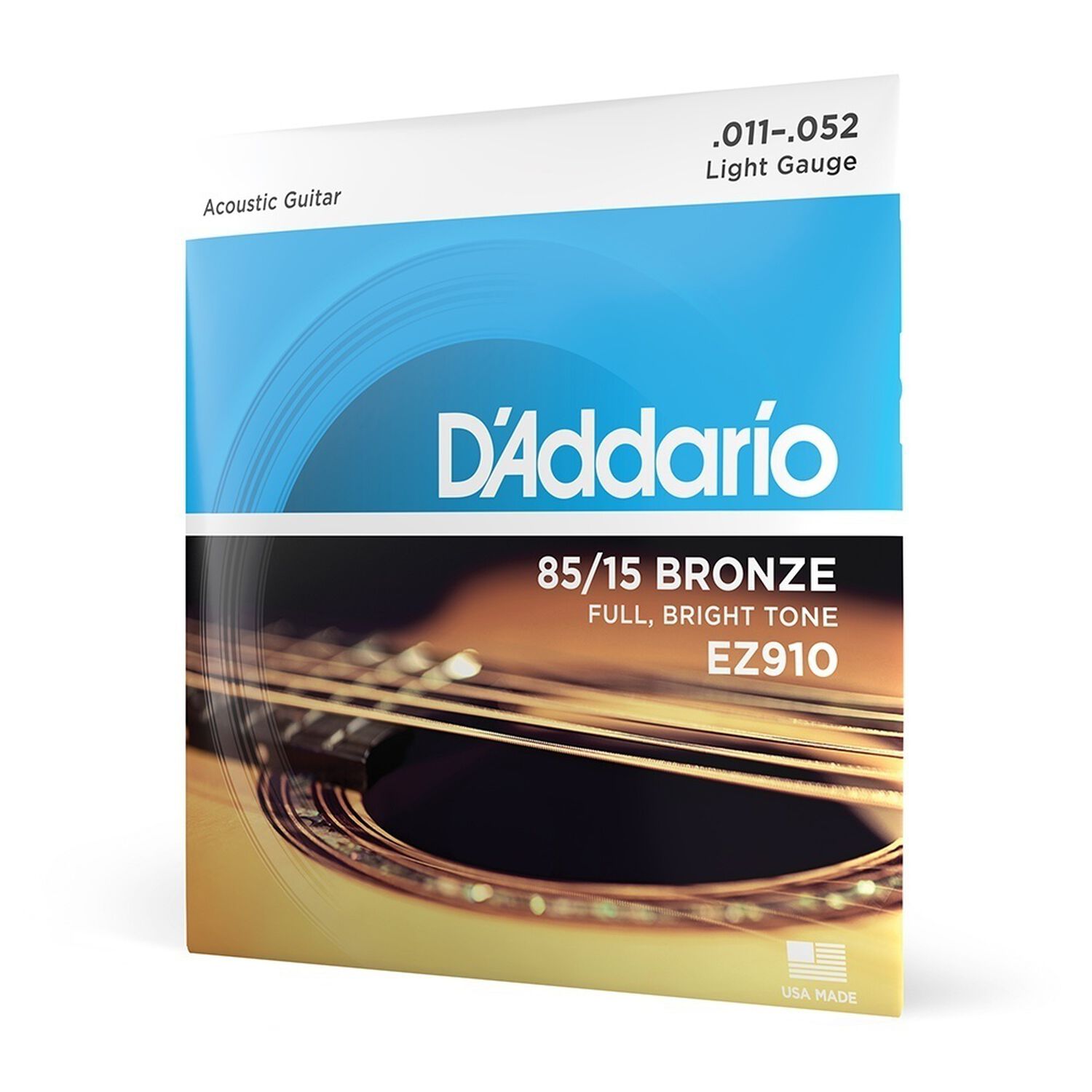 Set Cuerdas Guitarra Ac&uacute;stica 11-52 Ez910 Daddario image number 0.0