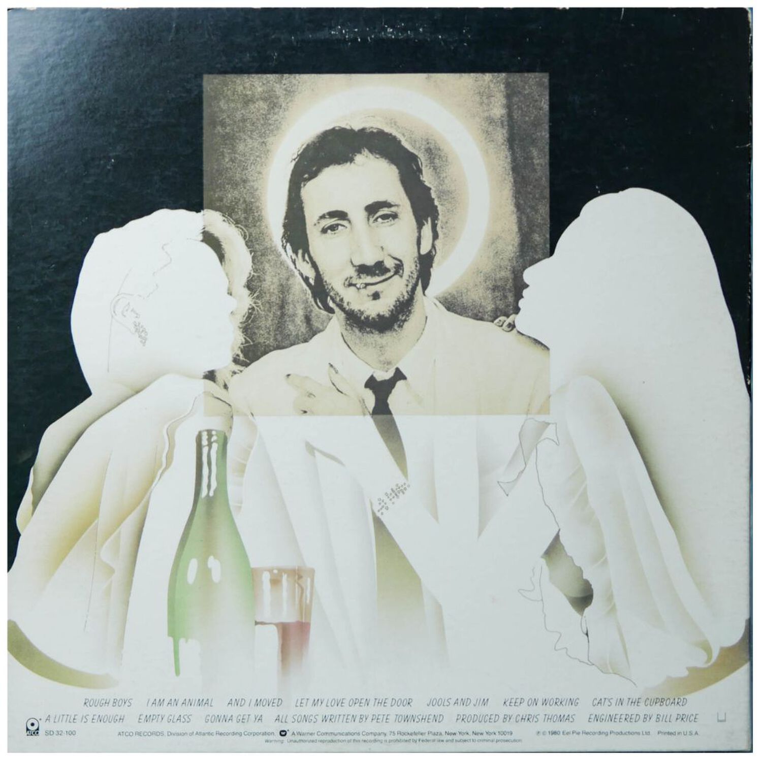 Pete Townshend - Empty Glass | Vinilo Usado image number 1.0