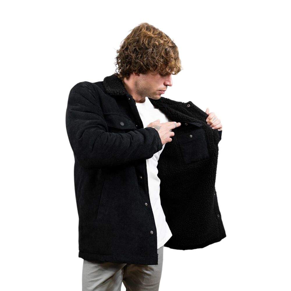 Chaqueta Harvester Negro Hombre Falcone image number 2.0