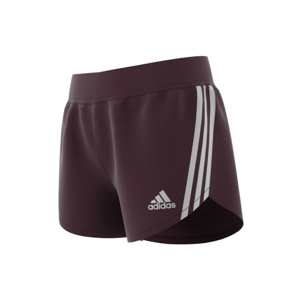 Short Deportivo Ni&ntilde;a Aeroready Training 3 Tiras Adidas image number 7.0