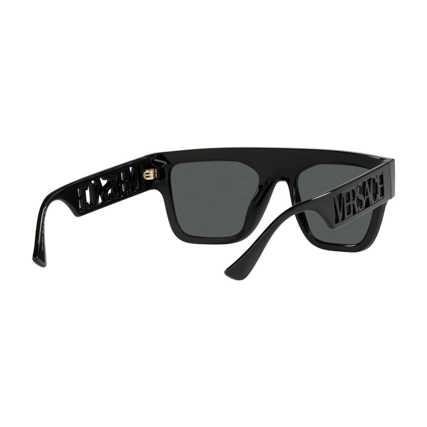 Lentes De Sol 90s Vintage Logo Negro Versace image number 7.0