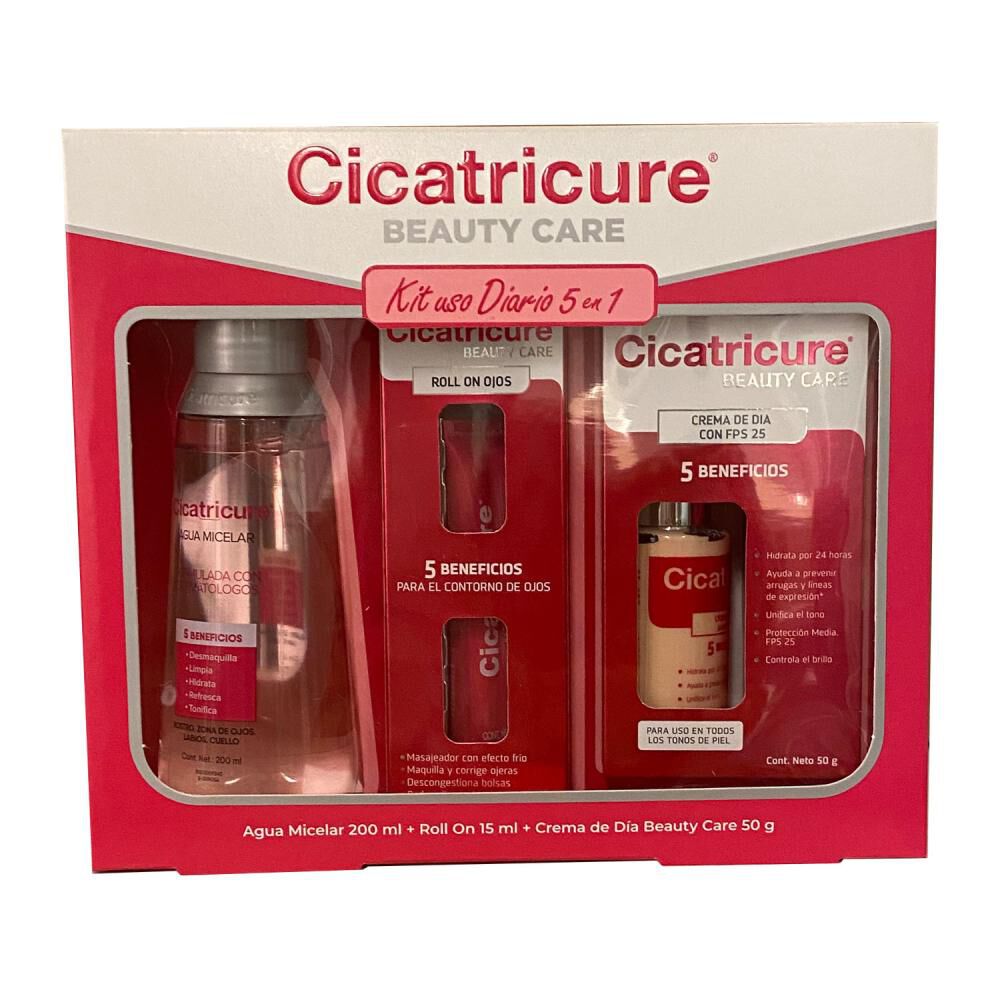 Pack Beauty Care + Agua Micelar 200ml + Roll On Cicatricure image number 0.0