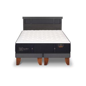 Cama Europea Cic Premium / King / Base Dividida + Respaldo