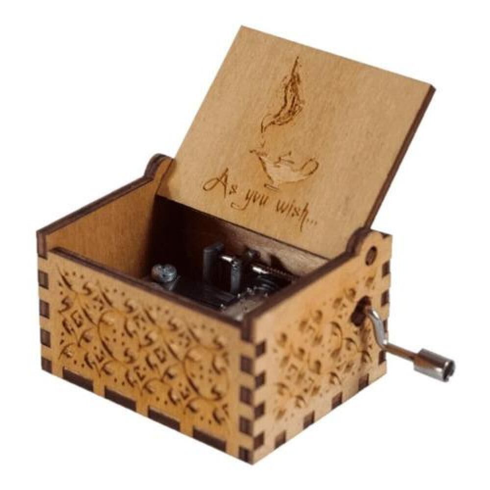 Caja Musical Madera Aladdin image number 0.0