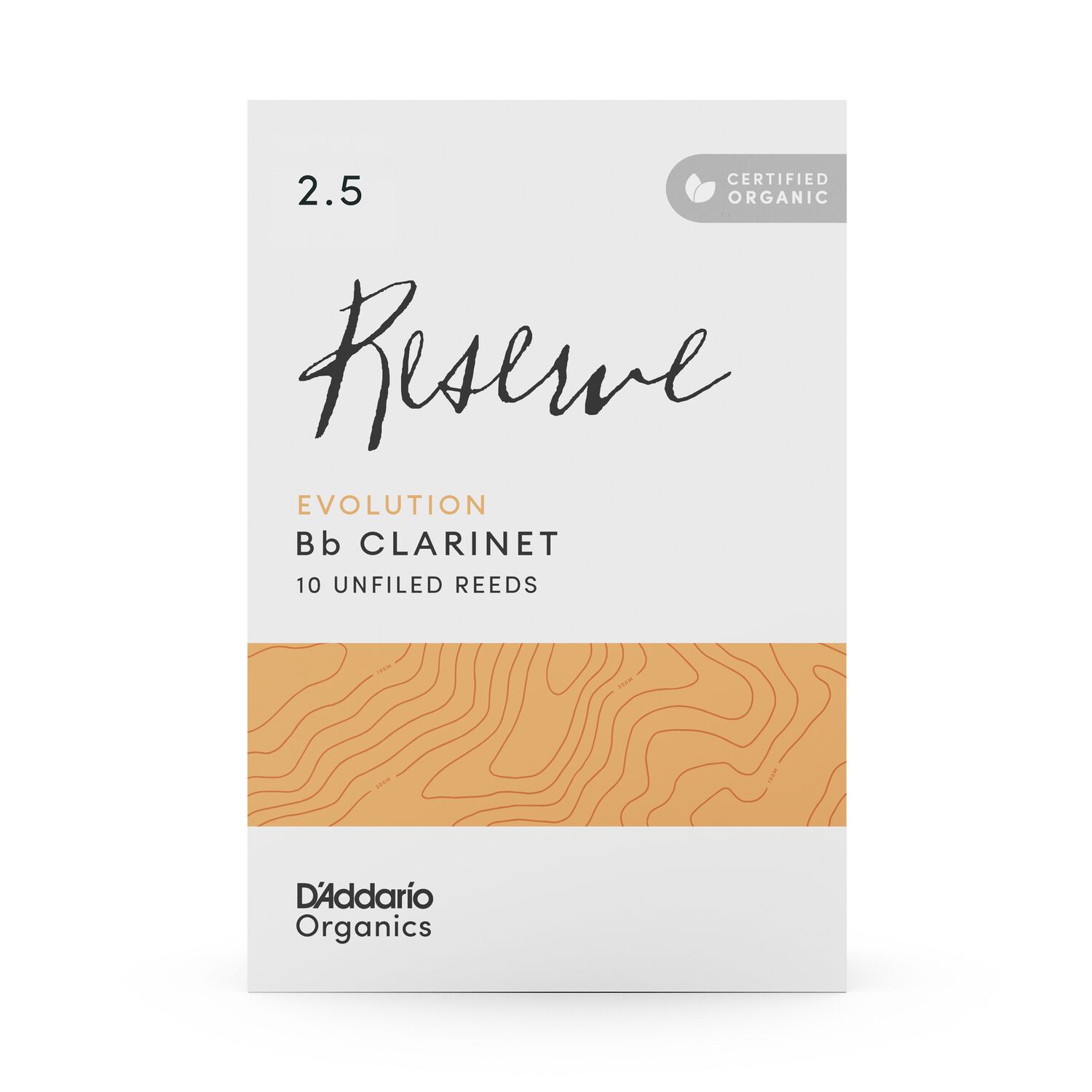 Ca&ntilde;as Clarinete Bb 2.5 Organic Reserve Pack 10 Daddario image number 2.0