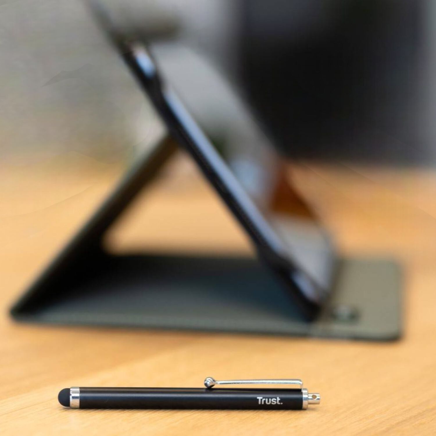 L&aacute;piz Touch Para Smartphones & Tablet Trust Stylus Pen Soft image number 8.0