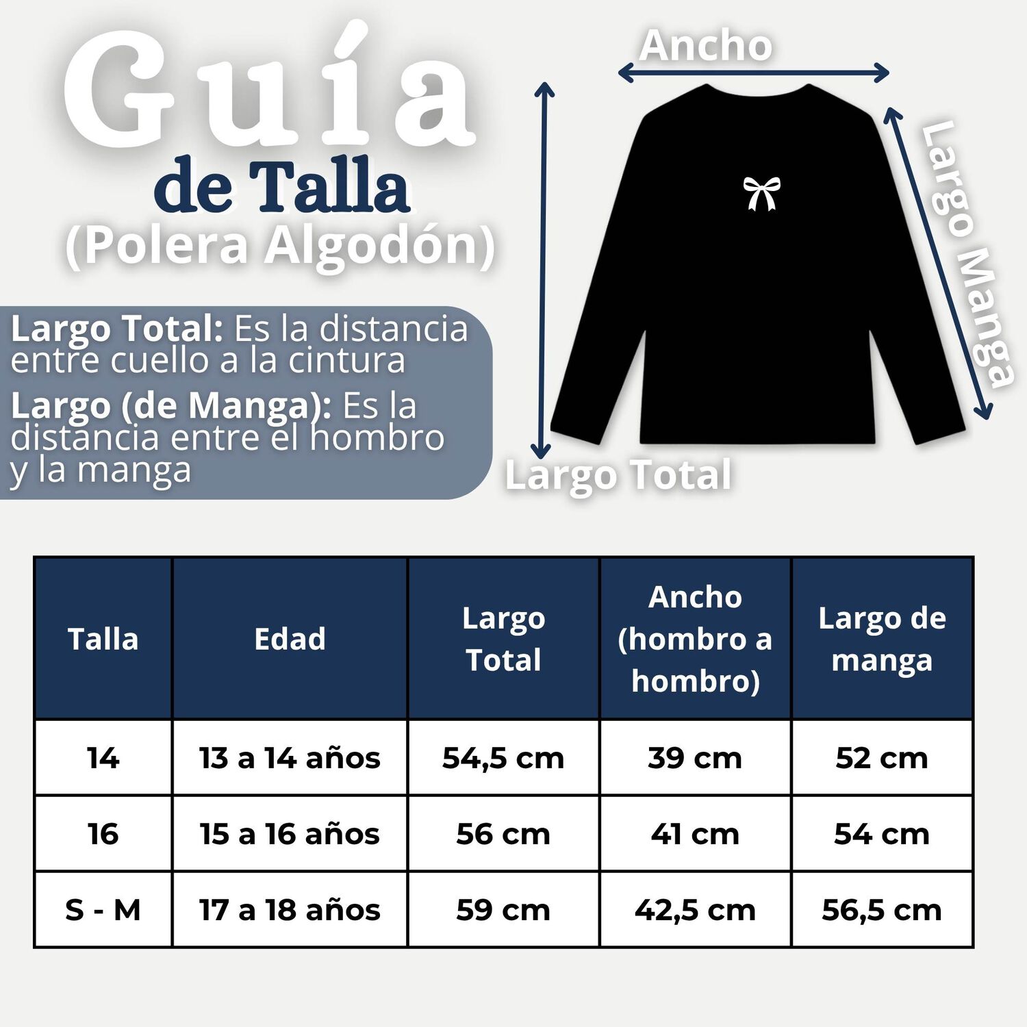 Pack 3 Camisetas Poleras Algod&oacute;n Cuello Redondo Primera Capa Manga Larga Colores Surtidos Ni&ntilde;a image number 2.0