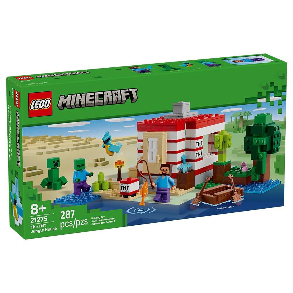 Lego Minecraft - La Casa-dinamita De La Selva - 21275 image number 9.0