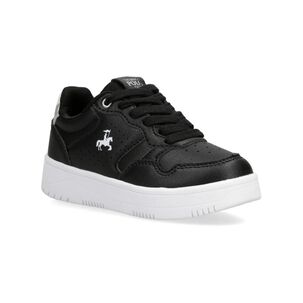 Zapatilla Urbana Infantil The King's Polo Club Black